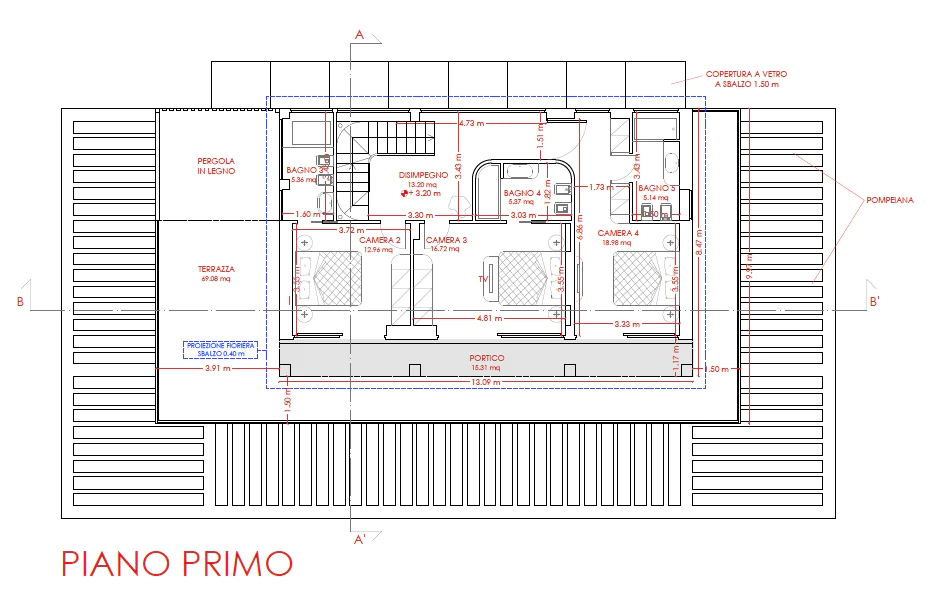 Villa con vista mare — foto 12