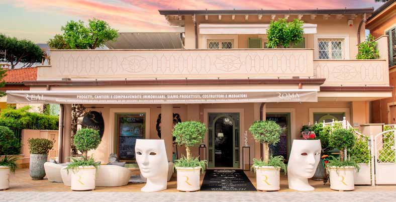 La sede di Roma Imperiale Luxury Services e Real Estate Advisor a Forte dei Marmi