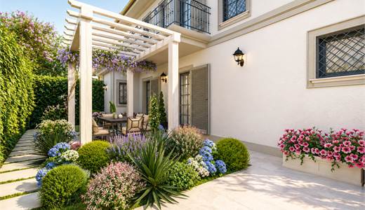 Porzione di Villa Bifamiliare Luxury nel Cuore di Forte dei Marmi
